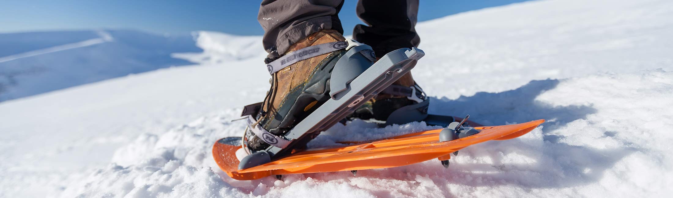 Take A Trek Through The Hills In Snowshoes