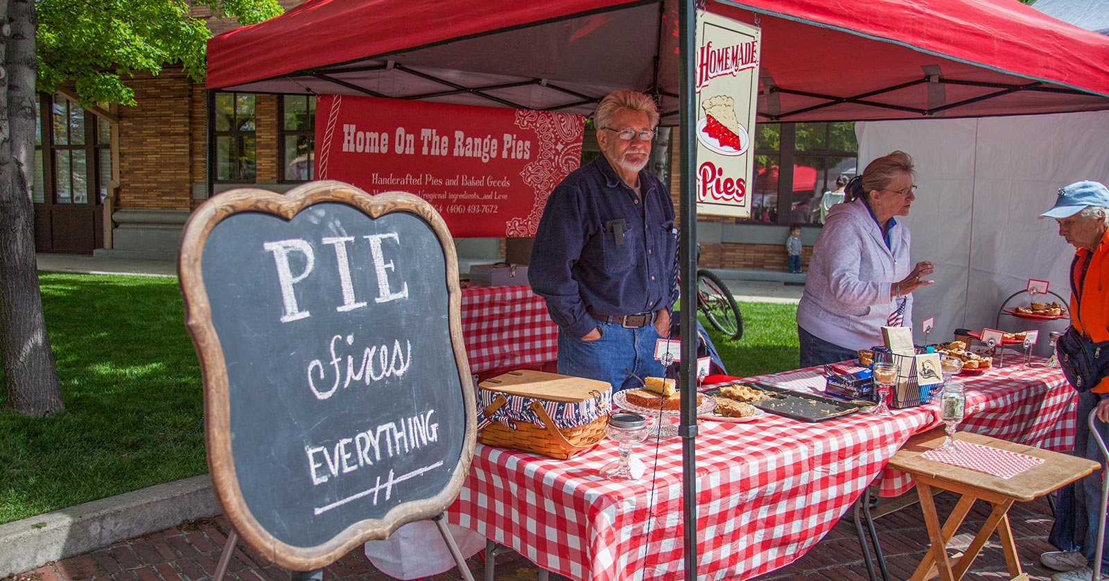 Pie at the Missoula Farmers Markets