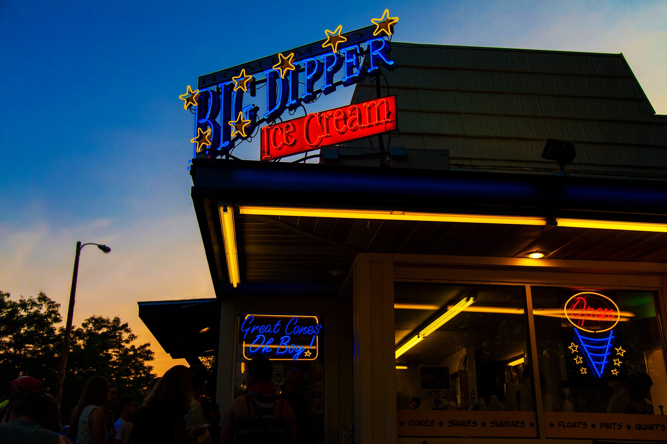 grandkids love big dipper ice cream 