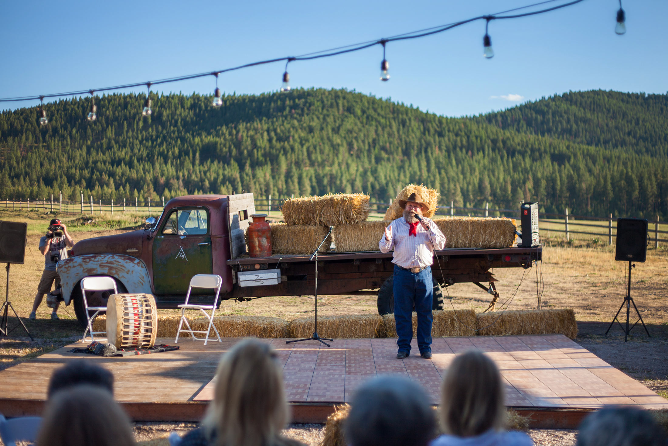 Z5 Ranch Chuckwagon Dinner Cowboy Poetry by JR Strand