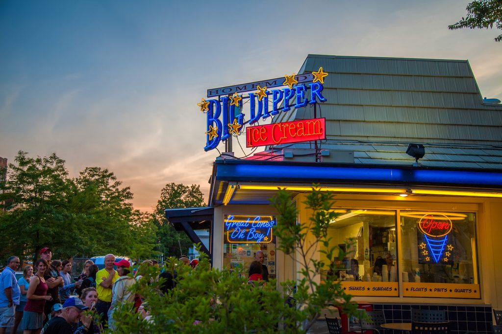 Big Dipper Ice Cream in Missoula, Montana