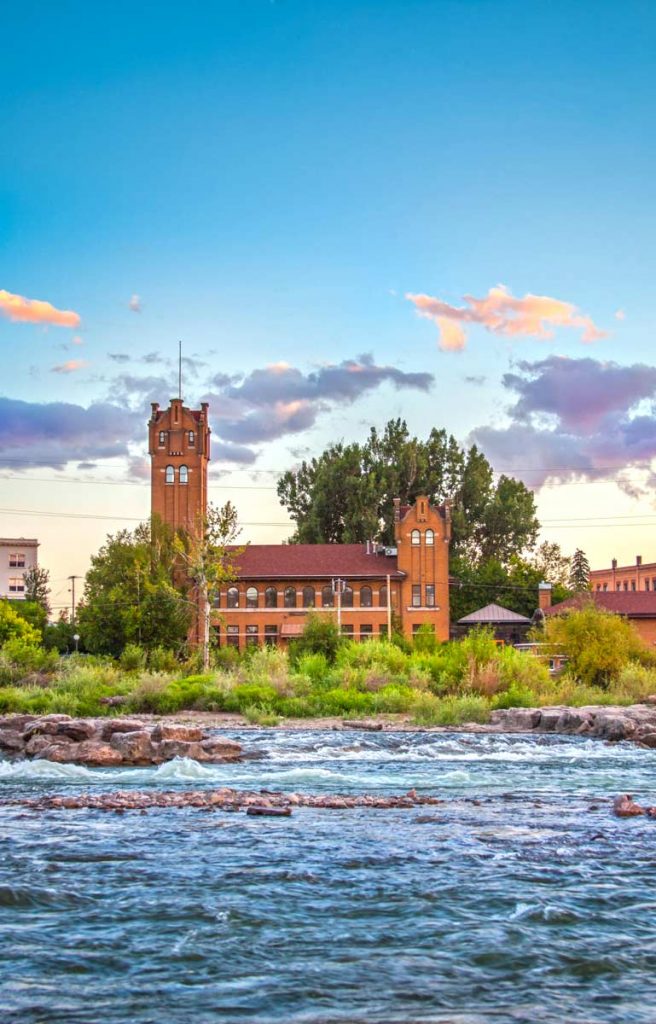 Spring Sunset Missoula 