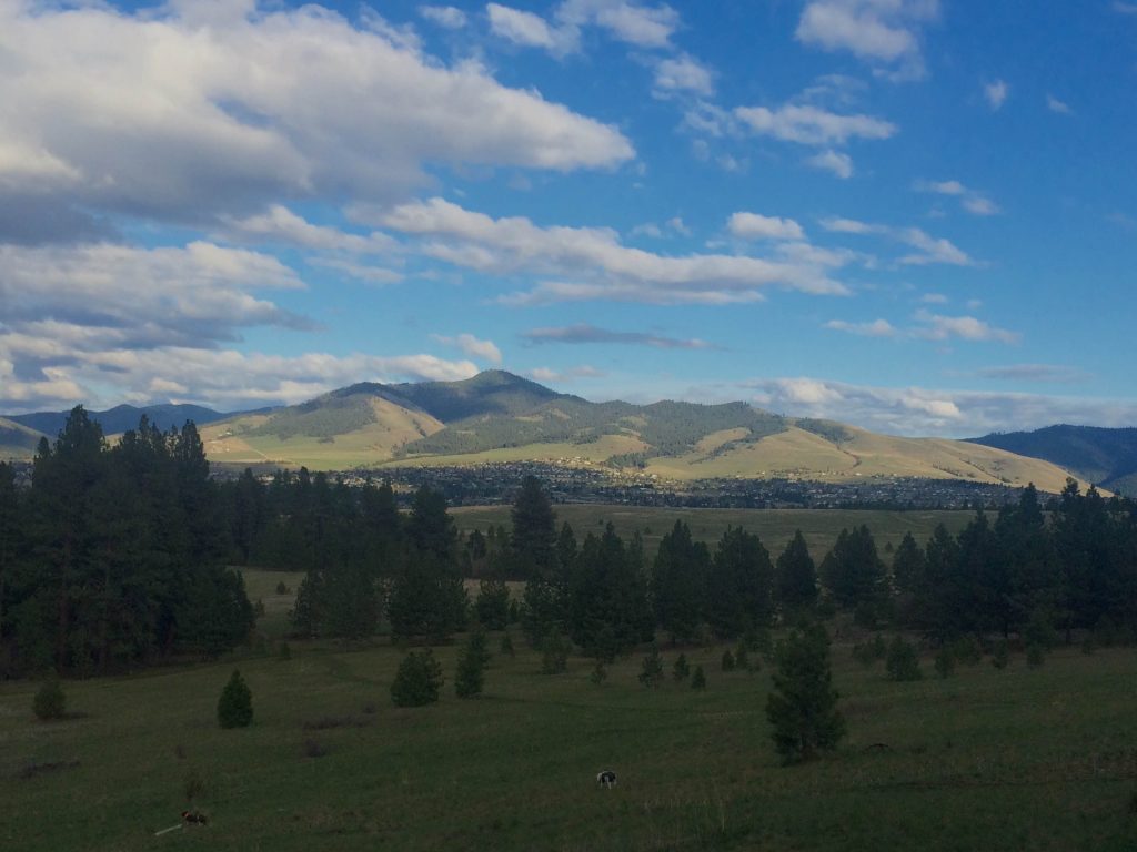 Spring in Missoula, Montana