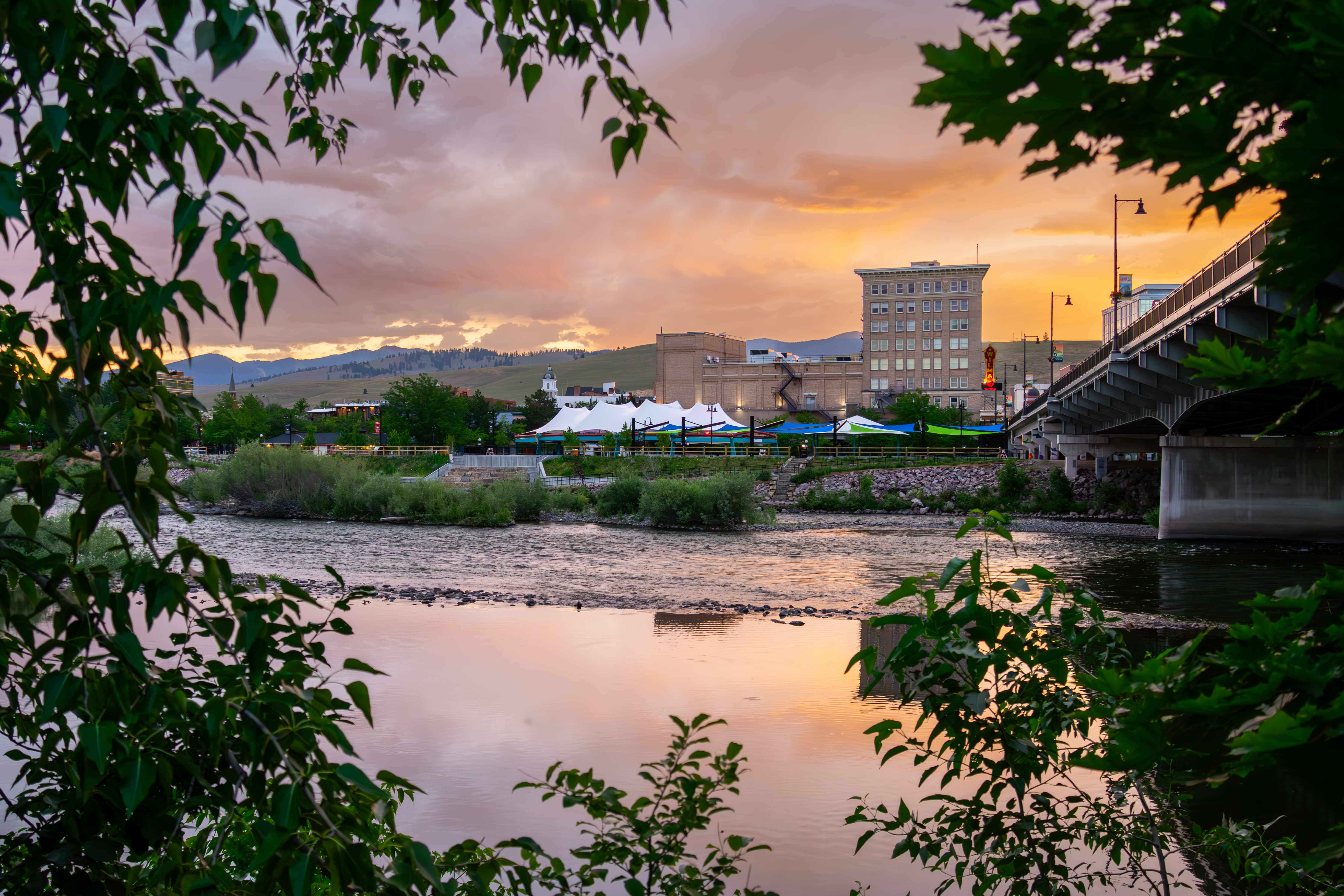 Spectacular Summer Sunsets in Missoula