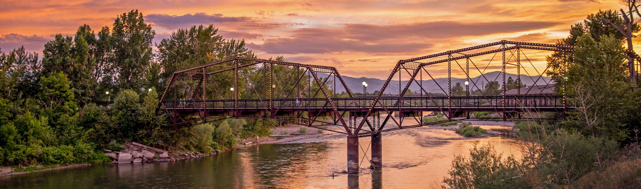 Biking the Riverfront Trail in Missoula